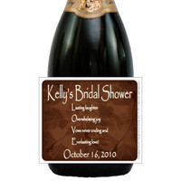 [L337] Fall Leaf Background Label - closeup 