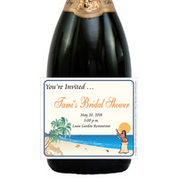 [L81] Hula Beach Label  - closeup 