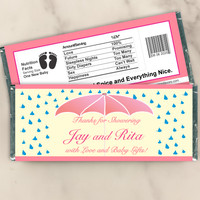 [W444] Pink Lg Umbrella Wrappers - lifestyle photo 