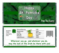 [W693] Shamrock Wrappers - Front and Back