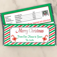 [W738] Red/Green Stripes Wrappers - lifestyle photo 