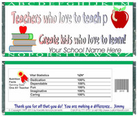 [W148] Teachers Who Teach Wrappers - Front and Back