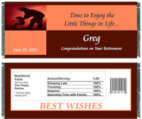 [W506] Little Things Retirement Wrappers - Front and Back