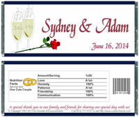 [W25] Champagne Bubbles Wrappers - Front and Back