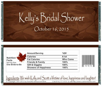 [W378] Fall Leaf Background Wrappers - Front and Back