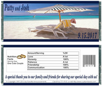 [W490] Beach Umbrella Wrappers - Front and Back