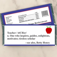 [WT39] Teacher Retirement Wrappers - lifestyle photo 