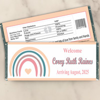 [WS52] BOHO Rainbow Baby Shower Wrappers - lifestyle photo 