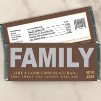 [WP51] Family Reunion Chocolate Wrappers - lifestyle photo 