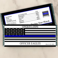 [WG01] Police Flag Graduation Wrappers - lifestyle photo 