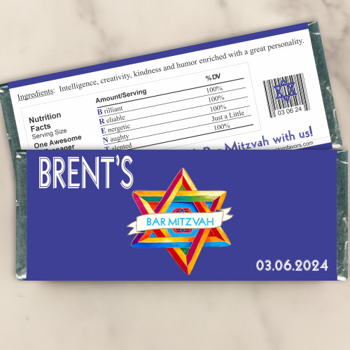 [W501] Bar Mitzvah Star Wrappers - lifestyle photo 