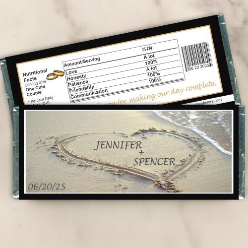 [W484] Heart in Sand Wrappers - lifestyle photo 