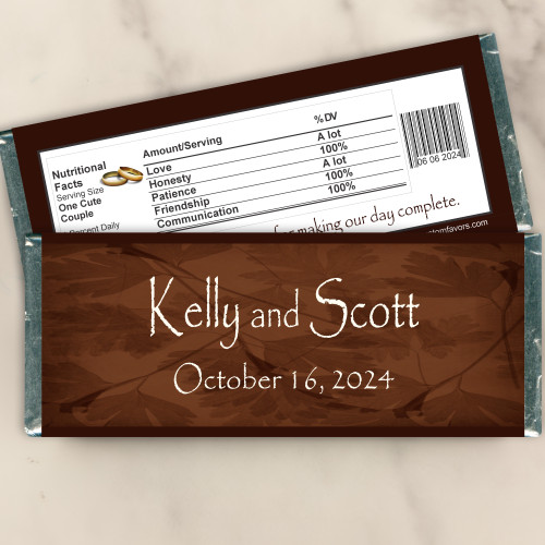 [W487] Fall Leaf Background Wrappers - lifestyle photo 
