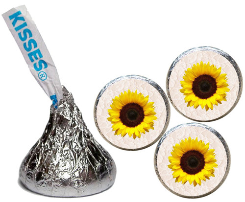 [KW15] Sunflower Wedding Sticker - Candy Kiss