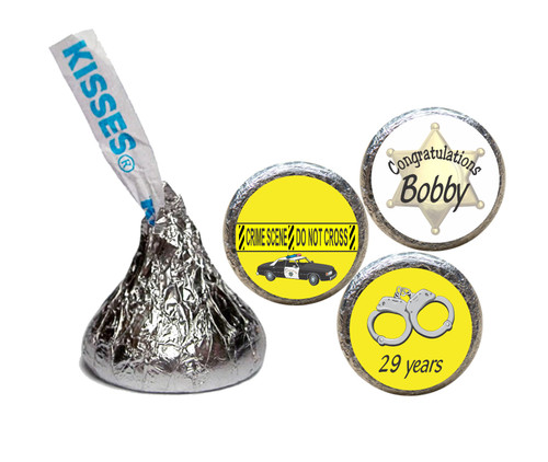 [KT07] Sheriff Retirement Stickers - 3 kisses 