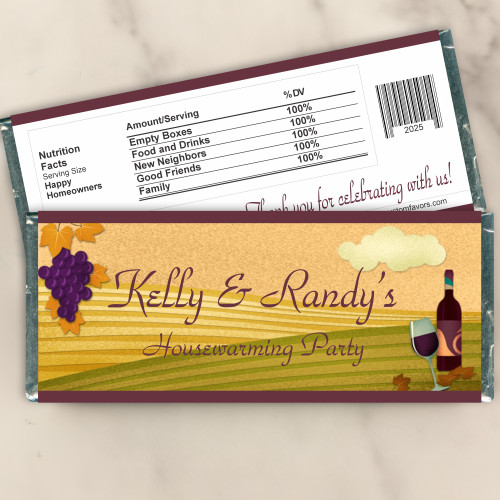 [WP47] Wine and Grapes Housewarming Wrappers - lifestyle photo 