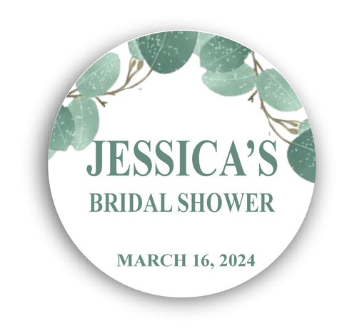 [RW201] Eucalyptus Leaves Bridal Shower 