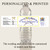 [Y116] Tennis Celebration weatherproof water bottle label - personalized and printed 