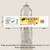 [Y162] Graduation Book weatherproof water bottle label - sizing 
