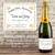[LA13] Golden Anniversary Bells Label Custom Bottle Labels are personalized and printed 