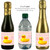 [LS19] Baby Shower Pink Duck Custom Bottle Labels for Beer, mini Champagne, mini Wine, and small water bottle Party Favors