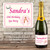 [LB049] Spa Birthday 1 Custom Bottle Labels are personalized and printed 
