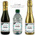 [LG24] Tiffany Zebra Graduation Custom Bottle Labels for Beer, mini Champagne, mini Wine, and small water bottle Party Favors