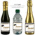 [LG06] Scroll Graduation Custom Bottle Labels for Beer, mini Champagne, mini Wine, and small water bottle Party Favors