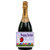 [L126] Easter Eggs Label - champagne bottle