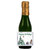 [L150] Happy Holidays Snow Label  - small champagne wine bottle