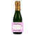 [L513] Breast Cancer 1 Label  - small champagne wine bottle