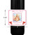 [L519] Beary Much Label  - 3.33x4 inch wine bottle label dimension