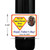 [L618] Super-Hero Photo Father's Day Label  - 3.33x4 inch wine bottle label dimension
