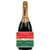 [L680] International Wishes Label - champagne bottle