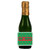 [L682] Merry Christmas Label  - small champagne wine bottle