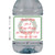 [L98] Holiday Wreath Label  - 2x3 inch water bottle label dimension