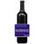 [L511] Colrd Bkgd-other colors avail Label  - wine bottle