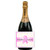 [L658] Breast Cancer Remembrance Label - champagne bottle