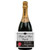 [L232] Wedding Stripes Label - champagne bottle