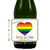 [L262] Rainbow Heart Label  - 2x3 inch label dimensions