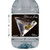 [L263] Martini Glass Label  - 2x3 inch water bottle label dimension