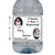 [L370] Double Photo Wedding Label  - 2x3 inch water bottle label dimension