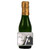 [L381] Bride and Groom Tux/Gown Label  - small champagne wine bottle