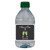 [L559] Black Rainbow Glasses Label  - small water bottle
