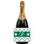 [L623] Chevron Theme Label - champagne bottle