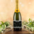 [L688] Chalkboard Wedding Label - champagne bottle lifestyle 