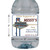 [L83] Vegas Shower Label  - 2x3 inch water bottle label dimension