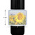[LW120] Sunflower Background Label  - 3.33x4 inch wine bottle label dimension