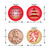 [KH25] Chinese New Year Sticker / Lunar New Year - sizing 
