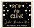 [LW141] Pop Fizz Clink Wedding Label - champagne bottle